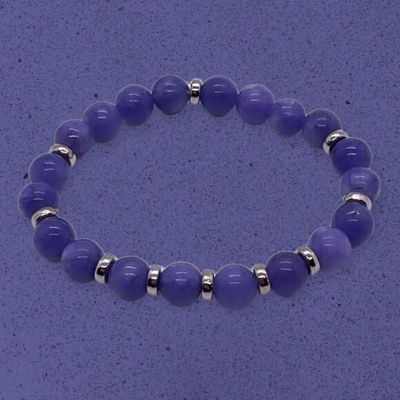NWT Wool + Pepper Co. Sagittarius + Tanzanite Bracelet - Zodiac x Gemstone - Picture 5 of 12